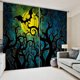 thumbnail image 3 of Cortinas de dibujos animados Ventana de Halloween Tratamientos de la ventana Luna Casa Decoración Decoraciones de Navidad Decoraciones Creativas Accesorios de habitaciones S Pack de 2 Advancent HA011128-01, 3 of 7