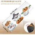 thumbnail image 5 of FREEAMG Halloween Ghosts Pumpkins Pot Holders Durability Trivets for Hot Pots and Pans Waterproof Evil Table Runner Versatility Trivet Mats Table Mats, 5 of 7