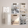 thumbnail image 5 of 3 Way Outlet Vertical Wall Tap Splitter Adapter with 3 Prong Plug, 5 of 5