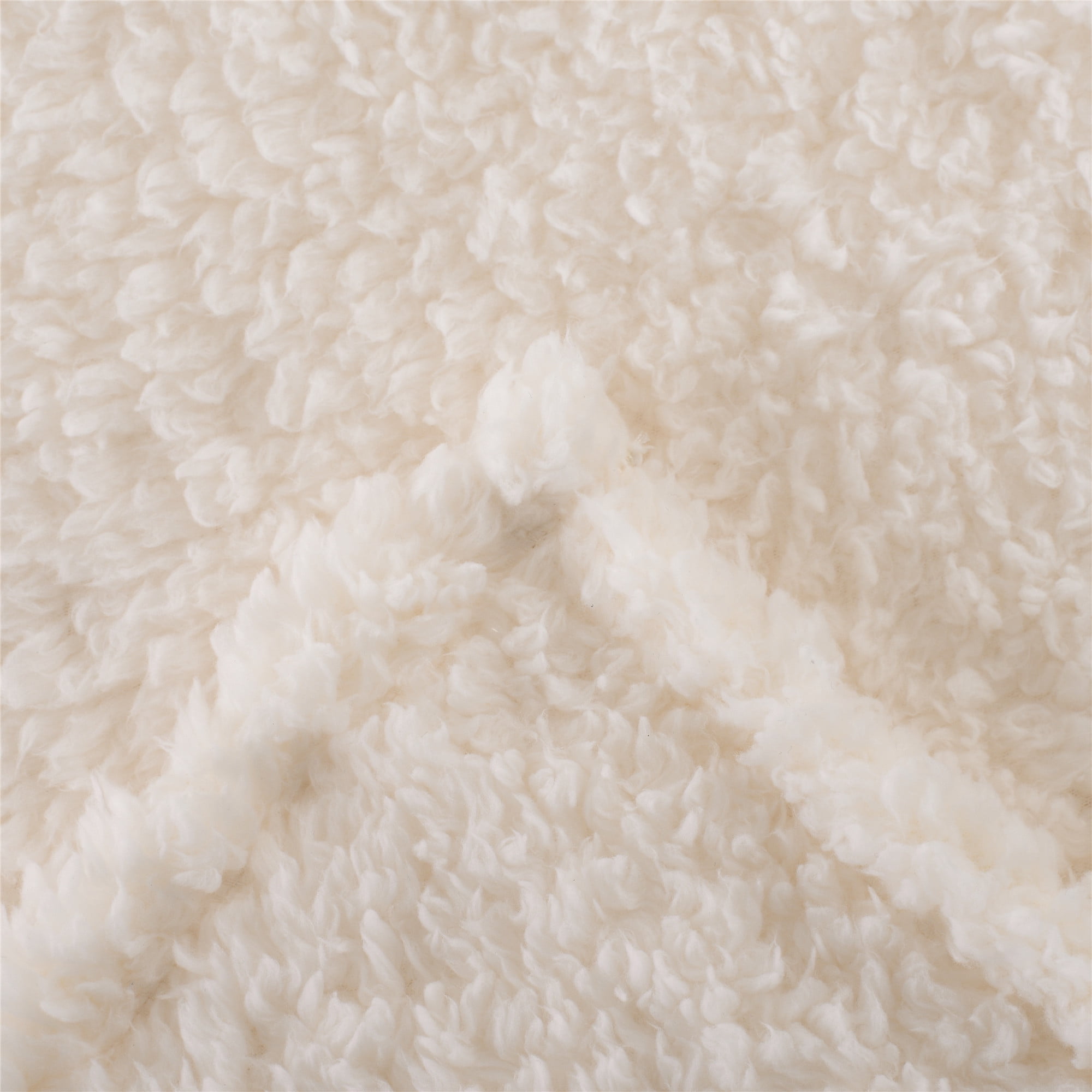 Mainstays Sherpa Blanket, King, Vanilla