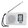 thumbnail image 2 of XingJian Radio AM FM Portable de Poche avec Haut-Parleur Intégré - Gris Argenté, 2 of 10