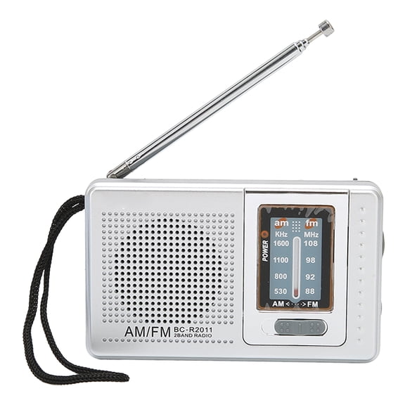 Radio digital, radio AM FM Radio de bolsillo con batería Mini radio construida para precisión