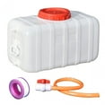 thumbnail image 2 of koolsoo Contenant d'Eau Potable Réservoir de Stockage d'Eau d'Urgence avec Poignée Eau Potable Blanc 95 Chats, 2 of 8