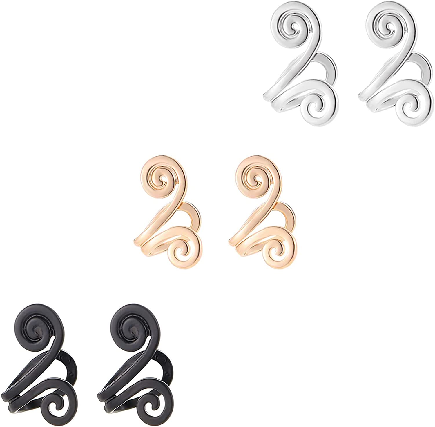 Acupuncture Earrings Acupressure Slimming Earrings, 3 Pairs