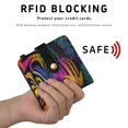 thumbnail image 4 of Small Wallet For Women Bifold Leather Pocket Coin Credit Card Holder With RFID Blocking Intricate Designs, 4 of 6
