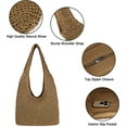 thumbnail image 2 of Kukuzhu Women Large Straw Beach Bag Handmade Woven Shoulder Bags Hobo Tote Handbag Purse for Summer, 2 of 5