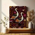 thumbnail image 6 of Two Swans Canvas Wall Art, Bird Themed Print for Living Room, Bedroom, Hallway, Office and Hotel Interior Decor, 6 of 8