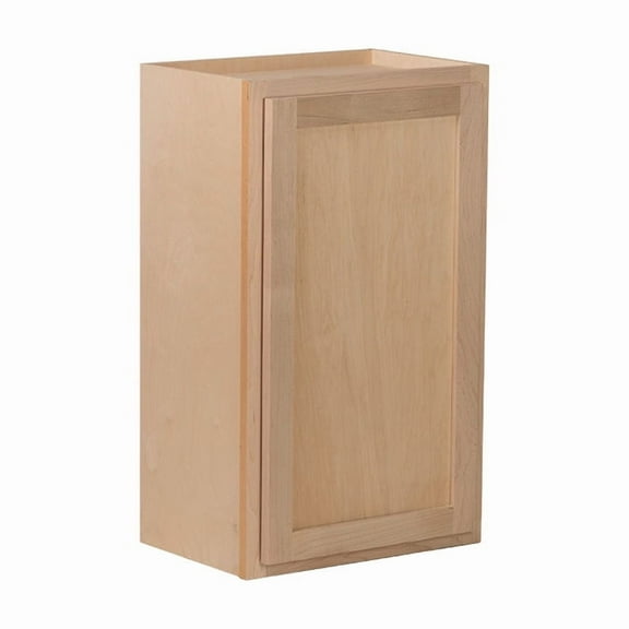 RTA Cabinets USA Raw Maple Wall Cabinet | 12"Wx36"Hx12"D