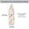 thumbnail image 5 of HELLHERO Pink Dolphin Pattern Ironing Board Covers Hook & Loop Straps Washable Soft Protector Ironing Board Dust-Proof Cover for Mother, 5 of 5
