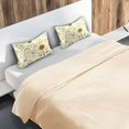 thumbnail image 5 of Yayeee Pillowcase King Size Set of 2 Satin Wrinkle Resistant Envelope Pillow Case, Floral Birds Pattern, 5 of 8