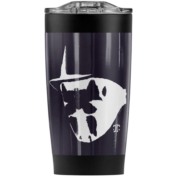 Watchmen Rorschach Mask And Symbol Stainless Steel Tumbler 20 oz Coffee Travel Mug/Cup, Vacuum Insulated & Double Wall with Leakproof Sliding Lid | Great for Hot Drinks and Cold Beverages