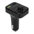 thumbnail image 2 of Transmisor FM, adaptador para coche, apagado automático, memoria, luz ambiental colorida, carga USB, cargador para coche X3S, 2 of 14