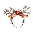 thumbnail image 3 of Funny Antlers Christmas Headband, Hairband Deer Hair Hoop Ornament Lolita Accesorios para favores de fiesta Día de Acción de Gracias Decoración de Hugo Diademas de Pascua, 3 of 10