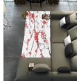 thumbnail image 1 of ECZJNT Cherry Or Sakura Pattern Runner Rug 3.3 x 7ft Long Area Rug Carpet for Hallway Kitchen Bedroom Living Room Laundry Patio Entryway Front Porch Mat, 1 of 6