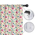 thumbnail image 4 of Blackout Kids Curtains,Lightgreen Daisy Flower Pink Blooms Pattern Childrens Insulated Curtains Set Of 2,Bedroom Essentials,Toddler Room Decor 52"x84", 4 of 5
