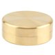 thumbnail image 1 of Mini pastillero de latón para exteriores, resistente al agua, redondo, de latón, caja de metal sellada para joyas, caja de almacenamiento a prueba de polvo, 1 of 4