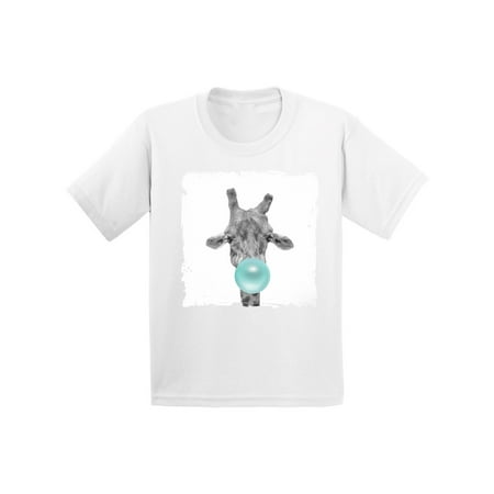 

Awkward Styles Funny Animal Toddler Shirt Giraffe Kids New Animal Collection Funny Giraffe Chewing Gum Giraffe Gifts for Kids Funny Giraffe Shirt Infant Outfit Kids Style Giraffe Shirt for Children