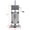 Silver#7, variant on Stainless Steel Commercial Sausage Stuffer,Dual Speed Vertical Sausage Maker 7LB/3, Meat Filler with 4 Stuffing Tubes,