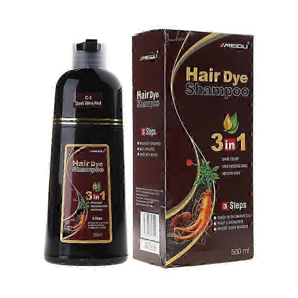 Hair Color Shampoo Hair Dye Shampoo Colors Hair in Minutes for Women and Men