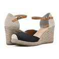 thumbnail image 2 of White Mountain Womens Mamba Ankle Strap Heel Wedge Sandals, 2 of 7