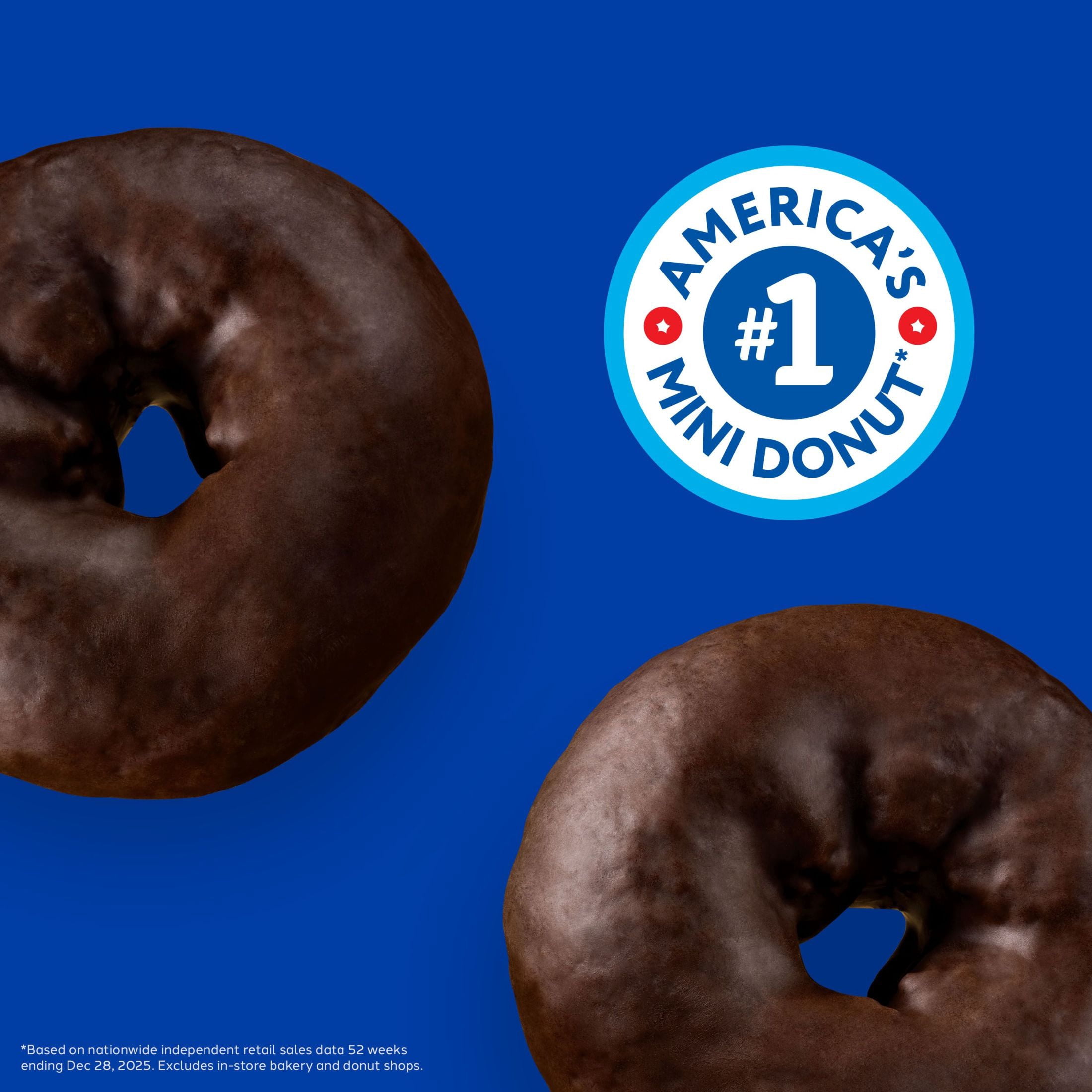 (3 pack) Hostess Donettes, Double Chocolate Naturally Flavored Mini Donuts, 10.75 oz Bag