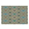thumbnail image 2 of Damask Cutting Board, Colorful Vintage Ornamental Motif in Rhombuses, Decorative Tempered Glass Cutting and Serving Board, in 3 Sizes, by Ambesonne, 2 of 5