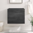 thumbnail image 3 of Modway Render 23.5" MDF Wood Wall-Mount Bathroom Vanity Cabinet in Charcoal, 3 of 8