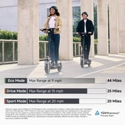 Segway F3 Electric Scooter, 20 mph Max Speed, 44 Miles Max Range, Teens and Adults, Black