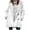 za-White, variant on Hvyesh Plus Size Winter Coats for Women 2025 Warm Sherpa Fleece Lined Distressed Jackets Hooded Parka Faux Suede Pea Coat Outerwear