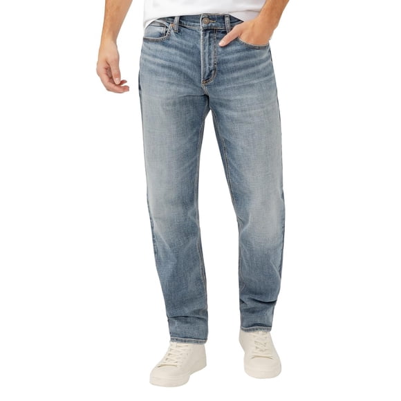 Jeans Silver Jeans Co. Eddie Athletic Fit con piernas cónicas para hombre