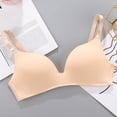 thumbnail image 2 of oqasdz Womens Bras Comfort Cordless Backless Spongeless with Convertible Shoulder Straps Gathering Bra, 2 of 3