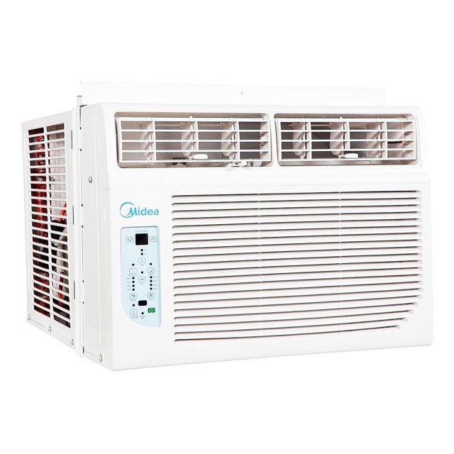 AIRE ACOND 8000 BTUS, 110 V, VENTANA R32 MARCA MIDEA Midea MAW08C1MU
