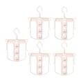 thumbnail image 4 of 5 perchas con capucha para secar ropa, antideslizantes. Caqui, 4 of 9