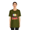 thumbnail image 3 of Hello Beach Unisex Jersey Short Sleeve Bella Canvas Tee, 3 of 12