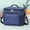 bleu, variante sur Dianli Sac à Lunch Isolé Réutilisable en Papier D\'aluminium Thermique, Sac à Lunch Épaissi Grande Capacité, Sac Fourre-Tout Glacière Bento pour Employés de Bureau et Étudiants, Glacière à Lunch Étanche
