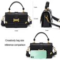 thumbnail image 3 of Bolso bandolera LL LOPPOP de piel para mujer, 3 of 7