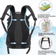 thumbnail image 3 of Mochila De Nylon De 30 Litros Senderismo Campamento Negro, 3 of 3