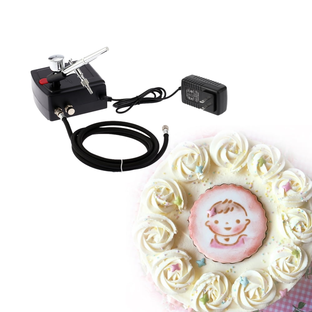 Air Brush Painting Kits Cake Airbrush Decorating Kit Durable Airbrush Makeup Kit Airbrush Paint Set for Cake Decorating Model Coloring Airbrush Airbrush Set