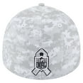 thumbnail image 4 of Men's New Era  White Seattle Seahawks 2025 Salute to Service Digital Camo Fan Pack 39THIRTY Flex Hat, 4 of 5