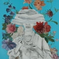 thumbnail image 2 of Iafrate, Sandra 12x12 Gold Ornate Wood Framed with Double Matting Museum Art Print Titled - Lady Florals V, 2 of 4