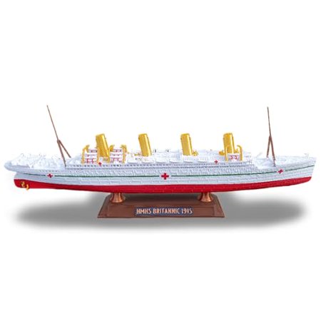 Britannic Premium 2023 Model Design by TheRoller3d, 1:900 Scale, No Assembly Required (Model with Stand)
