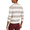 thumbnail image 2 of Tasso Elba Men's Rugby Boucle Sweater Dark Beige Size Medium, 2 of 3