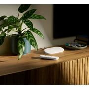 Google TV Streamer 4K - Fast Streaming Entertainment on Your TV with Voice Search Remote - Watch Movies, Shows, Live TV, and Netflix in 4K HDR - Smart Home Control - 32 GB of Storage - Porcelain