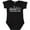 AB-Black, variant on Inktastic Cleveland Ohio Skyline Boys or Girls Baby Bodysuit