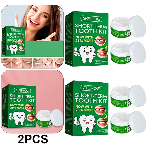 Kit Reparación Temporal Dientes Con 3 Herramientas Dentales Herramienta para El Cuidado Los Hombres Y Mujeres