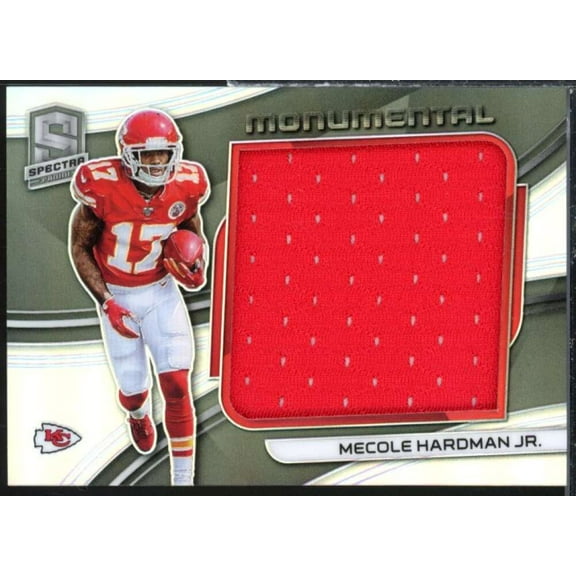 Mecole Hardman Jr. Card 2019 Panini Spectra Monumental Memorabilia #22