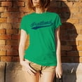 thumbnail image 4 of UGP Campus Apparel Portland City Baseball Script Basic Cotton T-Shirt - Medium - Green, 4 of 6