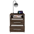thumbnail image 4 of Mesa Noche Eter Coñac/Blanco Madera Aglomerada Excelsior, 4 of 5