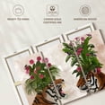 thumbnail image 6 of Elephant Stock Hot House Tigers Pair Pink Green Wall Art - Horizontal Multi Panel Canvas - Living Room Wall Decor - Animal Multi Panel - Beige And Brown Decor By Fab Funky - 65" x 42", 6 of 8