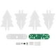 thumbnail image 1 of Adorno de navidad diy DIY Kit de circuito LED electrónico de árbol de Navidad tridimensional para decoración de escritorio del hogar vert Fugacal Otros, 1 of 8